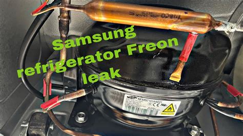 how to fix a freon leak in refrigerator|Freon Leaking from Fridge: Essential Repair & Safety。